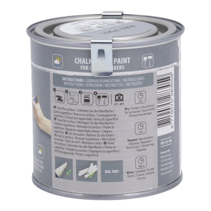 Securit® Grey Paint 250 ml + Waterproof Markers + Stencils + Cleaner Chalk Wall Kit | Hospitality Trade Pack - hospitality