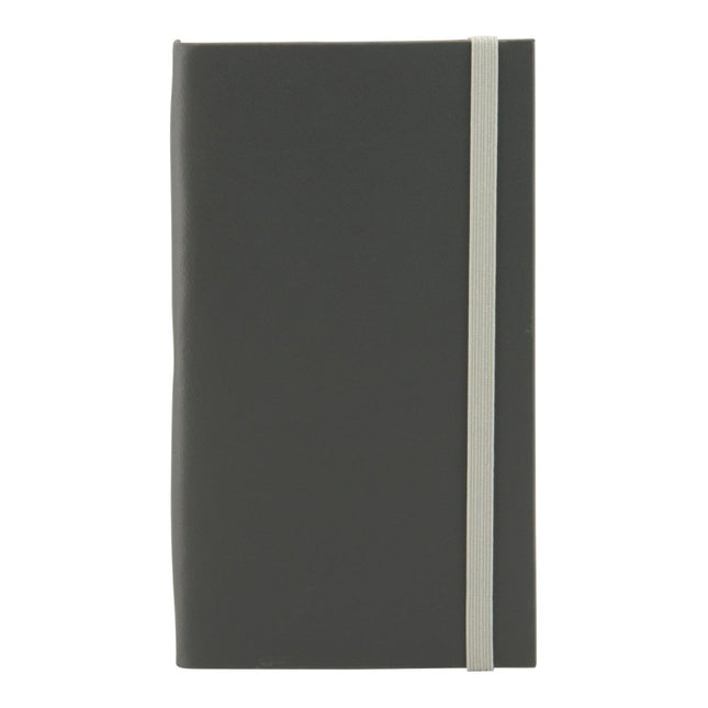 Securit Leather Menu Holders Grey 18.4 x 10.4 x 2 cm Pack Of 10 - hospitality