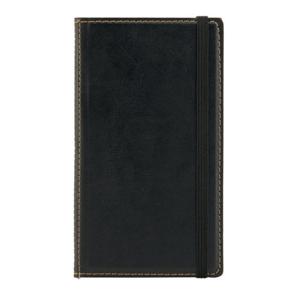 Securit® Leather Raw A4 Black Front-of-House Set – 10 Menu Holders + 10 Beechwood Bill Presenters | Hospitality Trade Pack - hospitality