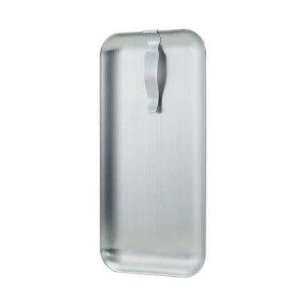 Securit® Leather Raw A4 White Front-of-House Set – 10 Menu Holders + 10 Stainless Steel Bill Presenters | Hospitality Trade Pack - hospitality