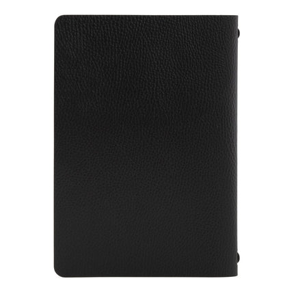 Securit® Leather Raw A5 Black Menu Set – 10 Menu Holders + 20 Extra Pouches | Hospitality Trade Pack - hospitality