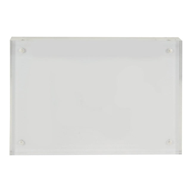 Securit Magnetic Transparent A6 Poster Frames Corner Magnets 10.5x14.8cm Pack 6 - hospitality