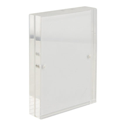 Securit Magnetic Transparent Poster Frames 7.4x10.5 cm Pack of 12 - hospitality
