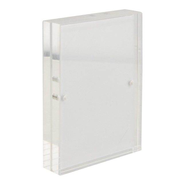 Securit Magnetic Transparent Poster Frames 7.4x10.5 cm Pack of 12 - hospitality