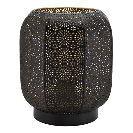 Securit® Marrakech Table Lamps Black & Gold (Pack of 6) + 10-Port Multicharger Lighting Set | Hospitality Trade Pack - hospitality