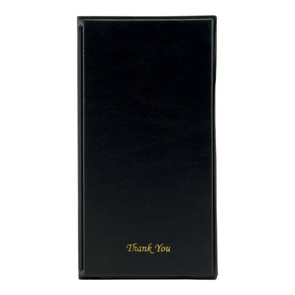 Securit Menu Holders Basic Black 23.7 x 12.5 cm Pack of 10 - hospitality