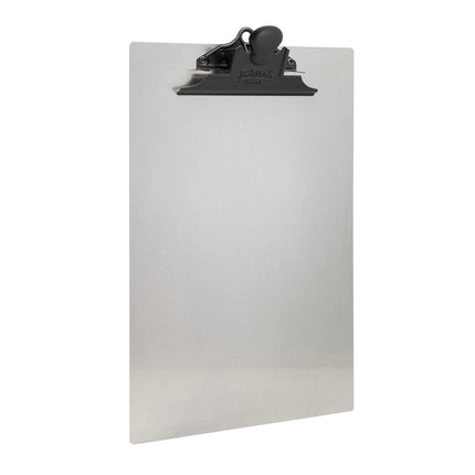 Securit® Metal Clipboard A4 Grey Front-of-House Set – 10 Menu Holders + 10 Bill Presenters | Hospitality Trade Pack - hospitality