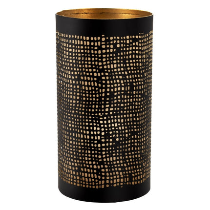 Securit® Metal Tealight Holder Set Ibiza – Black & Gold – 6 x Set of 4 | Hospitality Table Lighting - hospitality