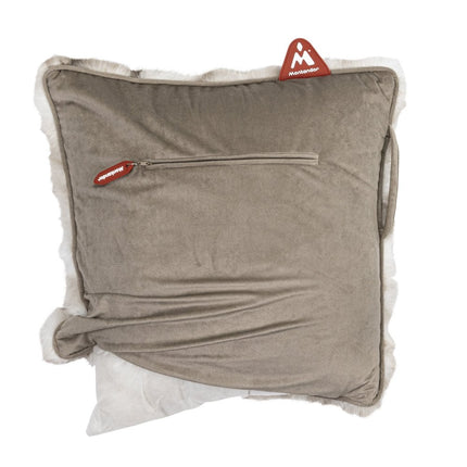 Securit® Montandor Heat Pad Cushion in Furry Beige – Pack of 5 | Terrace & Outdoor Seating Heating - hospitality