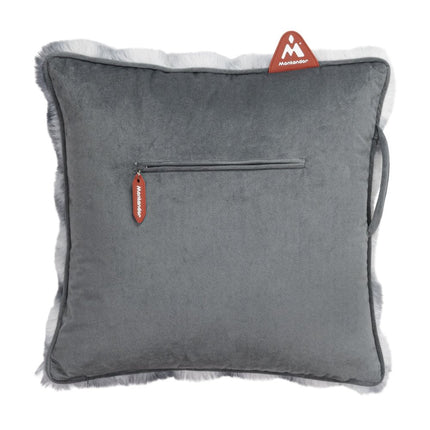 Securit® Montandor Heat Pad Cushion in Furry Grey – Pack of 5 | Terrace & Outdoor Seating Heating - hospitality
