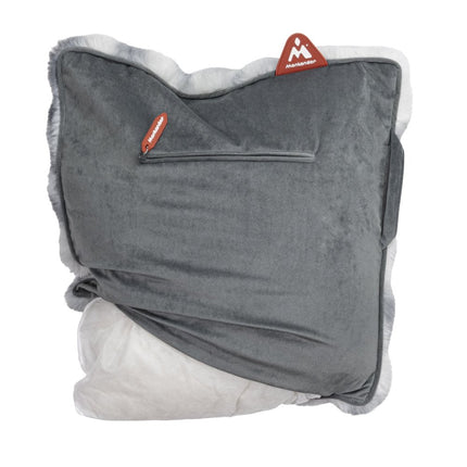 Securit® Montandor Heat Pad Cushion in Furry Grey – Pack of 5 | Terrace & Outdoor Seating Heating - hospitality