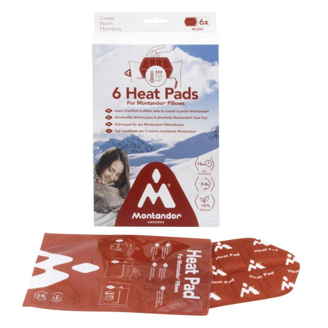 Securit® Montandor Heat Pads Set of 6 – White & Red – Pack of 8 | Terrace & Outdoor Seating Heating - hospitality