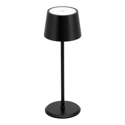 Securit® Monte Carlo Table Lamps Black (Pack of 8) + 10-Port Multicharger Lighting Set | Hospitality Trade Pack - hospitality