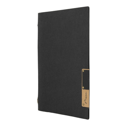Securit® Nature A4 Black Front-of-House Set – 10 Menu Holders + 10 Bill Presenters | Hospitality Trade Pack - hospitality