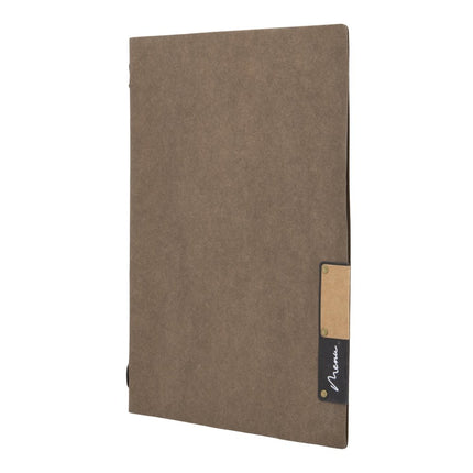 Securit® Nature A4 Brown Menu Set – 10 Menu Holders + 20 Extra Pouches | Hospitality Trade Pack - hospitality