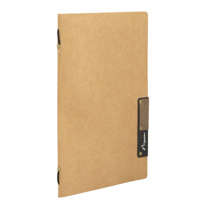 Securit® Nature A5 Beige Menu Set – 10 Menu Holders + 20 Extra Pouches | Hospitality Trade Pack - hospitality