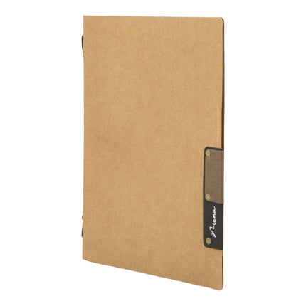 Securit® Nature A5 Beige Menu Set – 10 Menu Holders + 20 Extra Pouches | Hospitality Trade Pack - hospitality