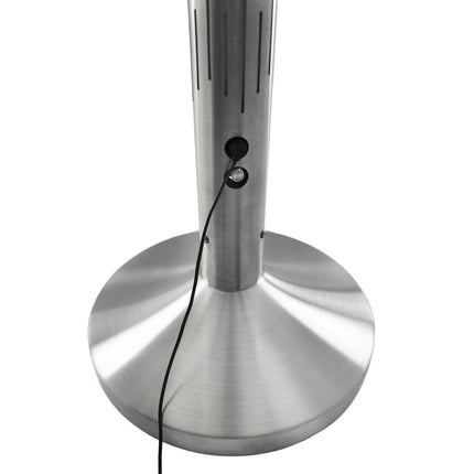 Securit® Nova RGB LED Barrier System – Stainless Steel & Silver 32x101x32cm | Queue & Entrance Control - hospitality