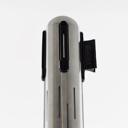Securit® Nova RGB LED Barrier System – Stainless Steel & Silver 32x101x32cm | Queue & Entrance Control - hospitality