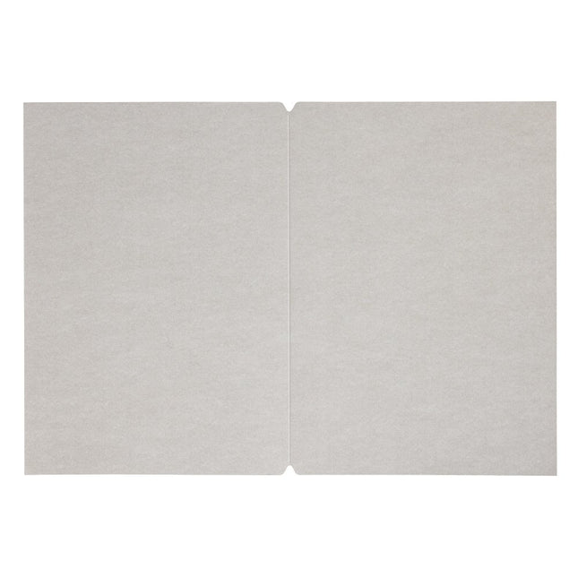 Securit® Premium A4 Paper Menu Card Inserts in Gray 42x29,5x1cm – 4 x Set of 50 | Restaurant Menu Covers - hospitality