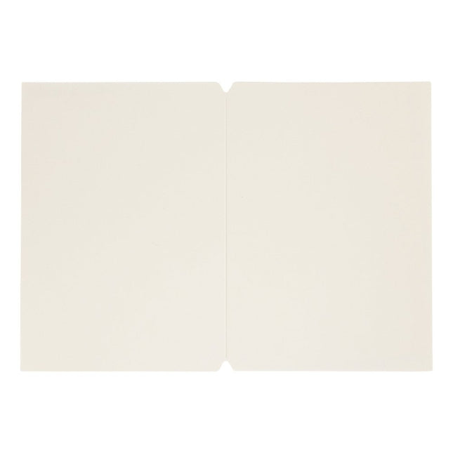Securit® Premium A5 Paper Menu Card Inserts in Ivory 30x21x1cm – 4 x Set of 50 | Restaurant Menu Covers - hospitality