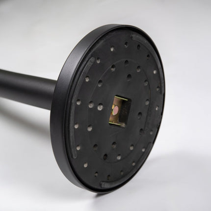 Securit® Retractable Barrier Set with Black Nylon Strap | Queue & Entrance Control - hospitality