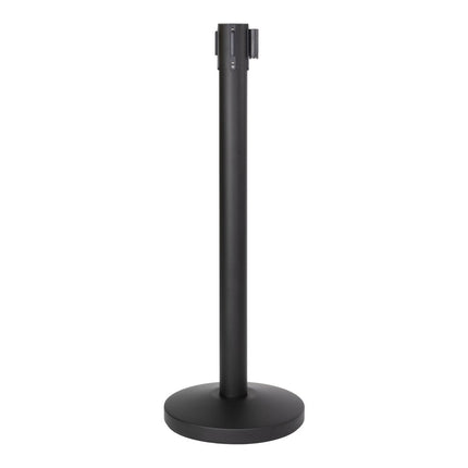 Securit® Retractable Barrier Set with Red Nylon Strap 33x93x33cm – 2 x Set of 2 | Queue & Entrance Control - hospitality
