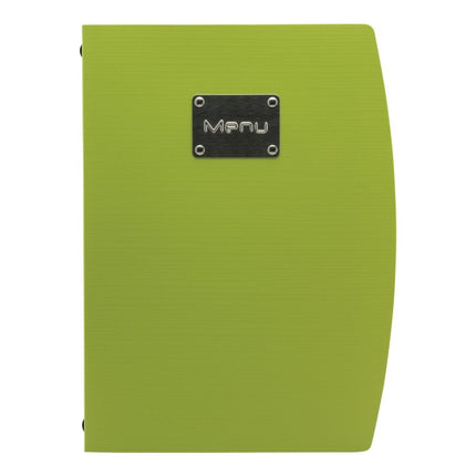 Securit Rio Green Menu Holders 34x25.5x1.8 cm Pack of 10 - hospitality
