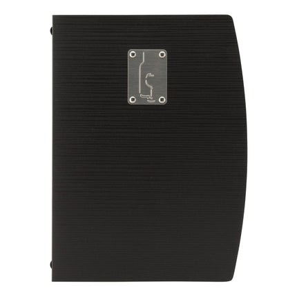 Securit Rio Menu Holders Black 34x25.5x1.8 cm Pack of 10 - hospitality