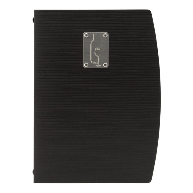Securit Rio Menu Holders Black 34x25.5x1.8 cm Pack of 10 - hospitality