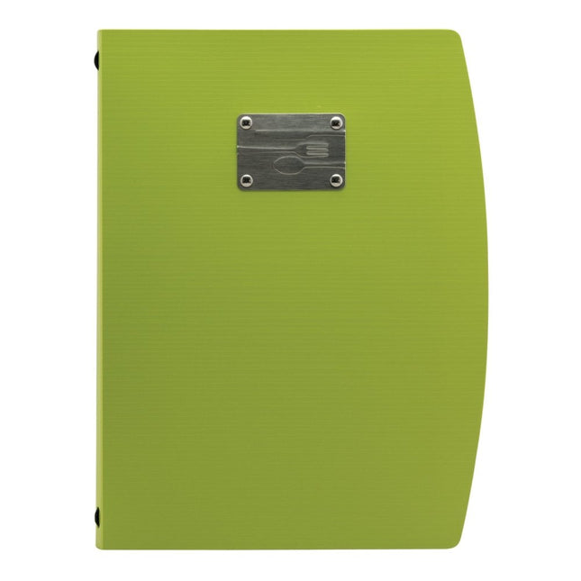 Securit Rio Menu Holders Green 34x25,5x1,8cm Pack Of 10 - hospitality