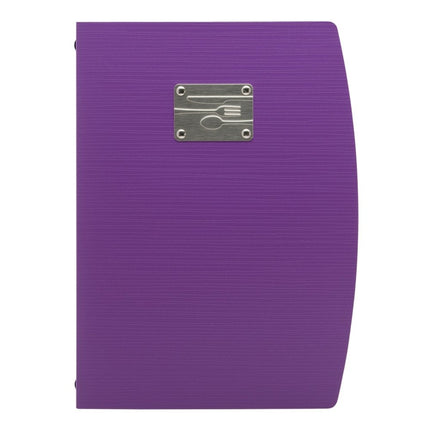 Securit Rio Purple Menu Holders 34x25.5x1.8 cm Pack of 10 - hospitality