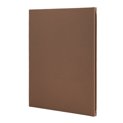 Securit® Signature A4 Brown Menu Set – 10 Menu Holders + 20 Extra Pouches | Hospitality Trade Pack - hospitality