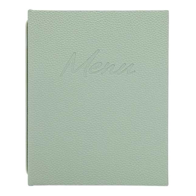 Securit® Signature A5 Green Menu Set – 10 Menu Holders + 20 Extra Pouches | Hospitality Trade Pack - hospitality