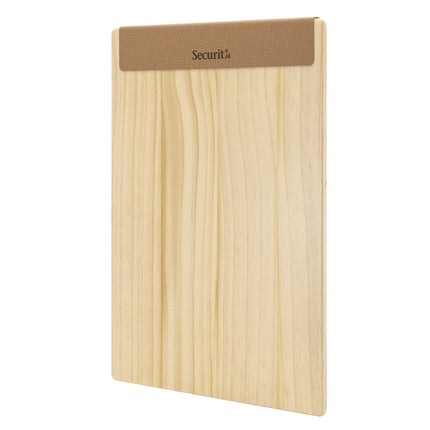 Securit® Signature Clipboard A4 in Beech 23x32x1,5cm – Pack of 10 | Restaurant Menu Covers - hospitality