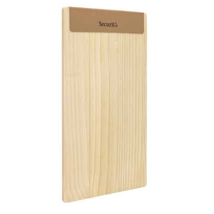 Securit® Signature Clipboard A45 in Beech 18,5x32x1,5cm – Pack of 10 | Restaurant Menu Covers - hospitality