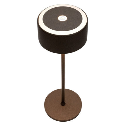 Securit® Signature Dimmable LED Table Lamp in Brown – Pack of 10 | Hospitality Table Lighting - hospitality