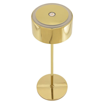 Securit® Signature Dimmable LED Table Lamp in Gold – Pack of 10 | Hospitality Table Lighting - hospitality
