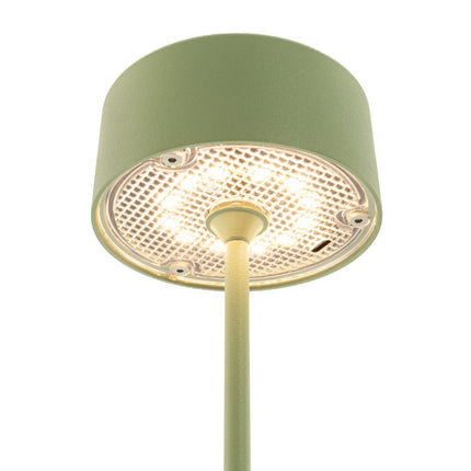 Securit® Signature Dimmable LED Table Lamp in Green – Pack of 10 | Hospitality Table Lighting - hospitality