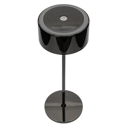 Securit® Signature Dimmable LED Table Lamp in Metallic Black – Pack of 10 | Hospitality Table Lighting - hospitality