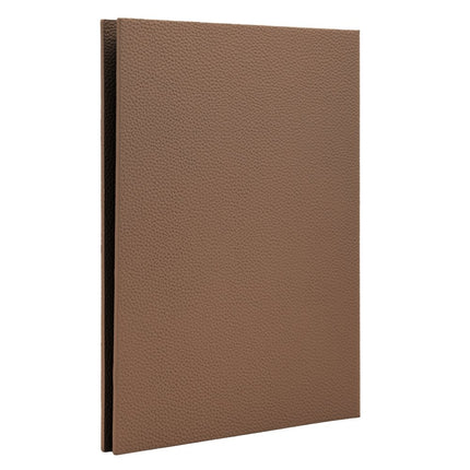 Securit® Signature Menu Holder A4 in Brown 25x31,5x2cm – Pack of 10 | Restaurant Menu Covers - hospitality