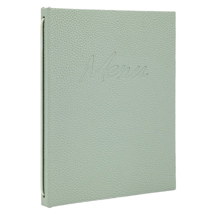 Securit® Signature Menu Holder A5 in Green 18x22,5x2cm – Pack of 10 | Restaurant Menu Covers - hospitality