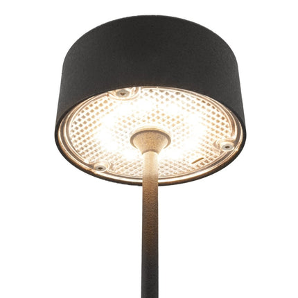 Securit® Signature Table Lamps Black (Pack of 10) + 10-Port Multicharger Lighting Set | Hospitality Trade Pack - hospitality