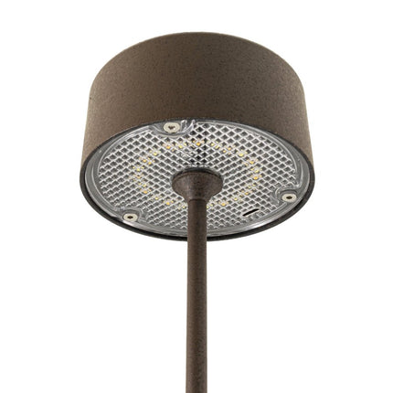 Securit® Signature Table Lamps Brown (Pack of 10) + 10-Port Multicharger Lighting Set | Hospitality Trade Pack - hospitality