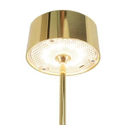 Securit® Signature Table Lamps Gold (Pack of 10) + 10-Port Multicharger Lighting Set | Hospitality Trade Pack - hospitality