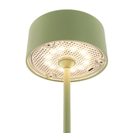 Securit® Signature Table Lamps Green (Pack of 10) + 10-Port Multicharger Lighting Set | Hospitality Trade Pack - hospitality
