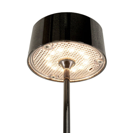 Securit® Signature Table Lamps Metallic Black (Pack of 10) + 10-Port Multicharger Lighting Set | Hospitality Trade Pack - hospitality