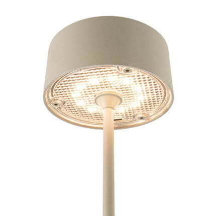 Securit® Signature Table Lamps Sand (Pack of 10) + 10-Port Multicharger Lighting Set | Hospitality Trade Pack - hospitality