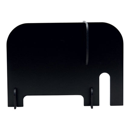 Securit Silhouette 3D Table Chalkboards Elephant Black Pack Of 10 14.3x19.8x10.1 - hospitality