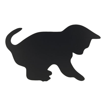 Securit Silhouette Wall Chalkboards Black 29x49x0.3cm Pack of 6 - hospitality
